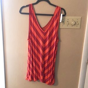NWT Loft orange tank top